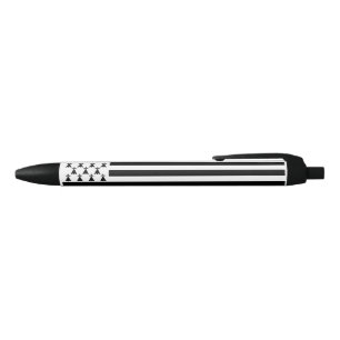 Patriotic Brittany Flag Blue Ink Pen