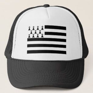 Patriotic Brittany Flag Trucker Hat