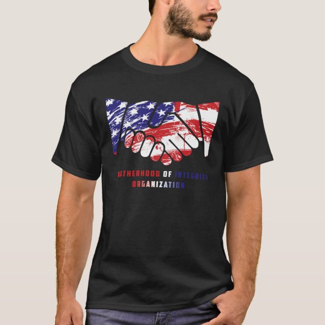 Patriotic Brotherhood of Integrity Organisation T- T-Shirt (Front)