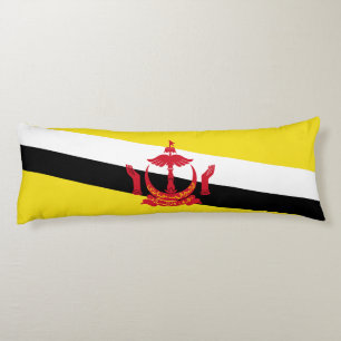 Patriotic Brunei Flag Body Cushion