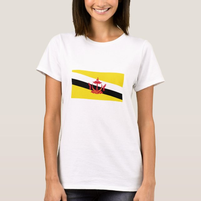 Patriotic Brunei Flag T-Shirt (Front)