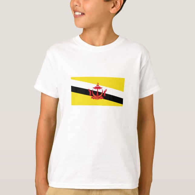 Patriotic Brunei Flag T-Shirt (Front)