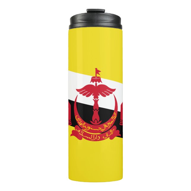 Patriotic Brunei Flag Thermal Tumbler (Front)