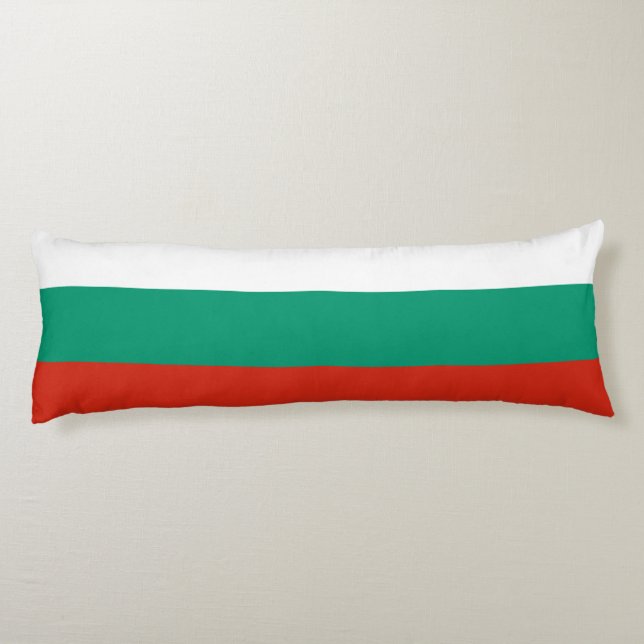 Patriotic Bulgarian Flag Body Cushion (Back)