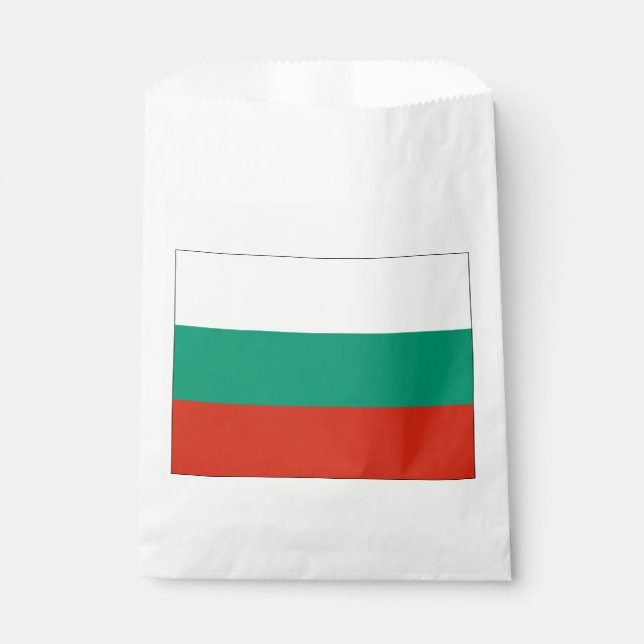 Patriotic Bulgarian Flag Favour Bags (Front)