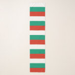 Patriotic Bulgarian Flag Scarf<br><div class="desc">The national flag of Bulgaria.</div>