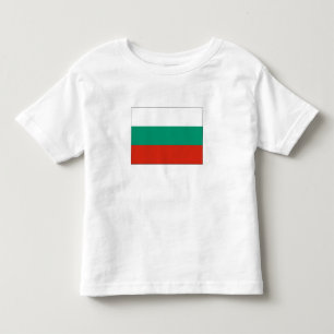 Patriotic Bulgarian Flag Toddler T-Shirt
