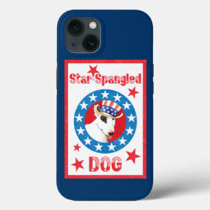 Patriotic Bull Terrier iPhone 13 Case