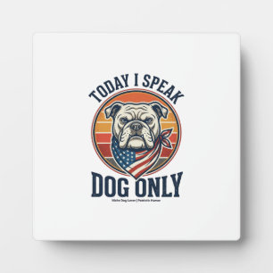 Patriotic Bulldog Shirt Vintage Engraving Dog Love Plaque