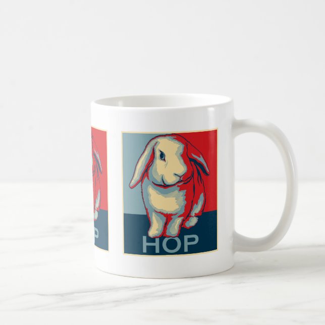 Patriotic Bunny 11oz Mug (Right)