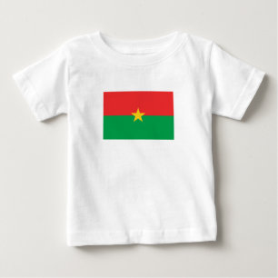 Patriotic Burkina Faso Flag Baby T-Shirt