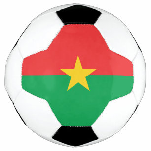 Patriotic Burkina Faso Flag Football
