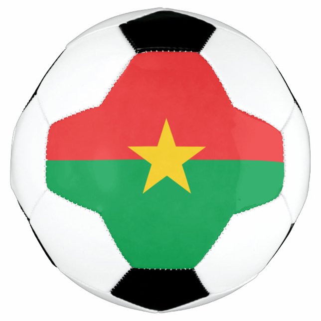 Patriotic Burkina Faso Flag Football (Front)