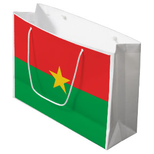 Patriotic Burkina Faso Flag Large Gift Bag