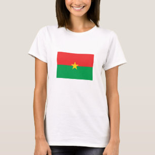 Patriotic Burkina Faso Flag T-Shirt