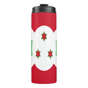 Patriotic Burundi Flag Thermal Tumbler