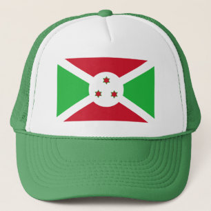 Patriotic Burundi Flag Trucker Hat