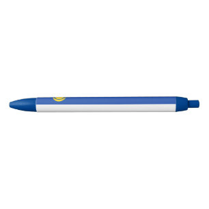 Patriotic Buryatia Flag Blue Ink Pen
