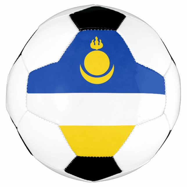 Patriotic Buryatia Flag Football (Front)