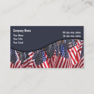 Patriotic Business Cards