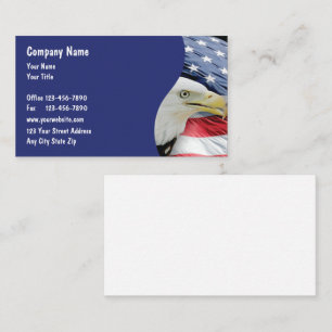 Patriotic Business Cards