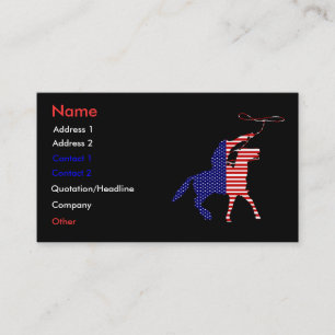 Patriotic Business Profile Card