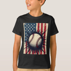 Patriotic Bysebyll 4th Of July Men Usa American Fl T-Shirt