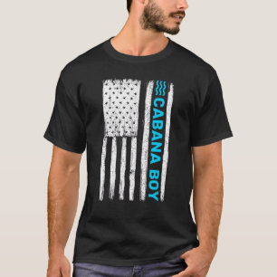 Patriotic Cabana Boy Us American Flag 1 T-Shirt