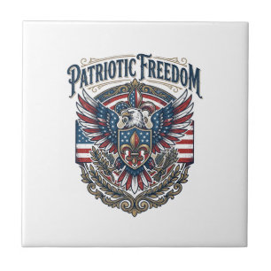 Patriotic Cajun Pride Vector Graphic Tee_1 Tile