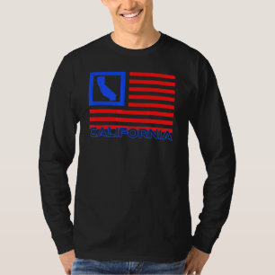 Patriotic California Republic Usa Flag Cali Local T-Shirt