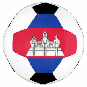 Patriotic Cambodia Flag Football