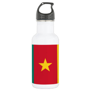 Patriotic Cameroon Flag 532 Ml Water Bottle