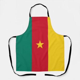 Patriotic Cameroon Flag Apron