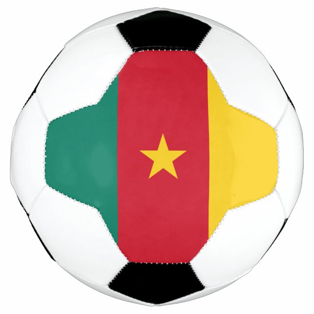 Patriotic Cameroon Flag Football (Front)