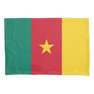 Patriotic Cameroon Flag Pillowcase