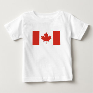 Patriotic Canadian Flag Baby T-Shirt