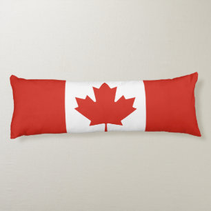 Patriotic Canadian Flag Body Cushion