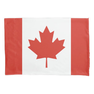Patriotic Canadian Flag Pillowcase