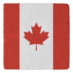 Patriotic Canadian Flag Trivet