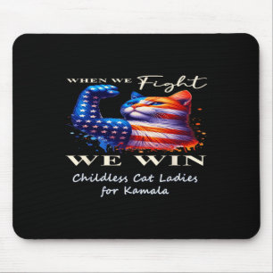 Patriotic Cat  Mouse Mat