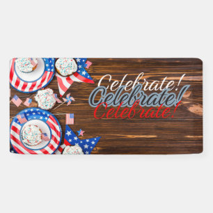 Patriotic Celebration Banner