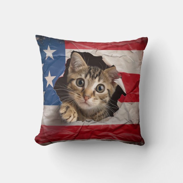 Patriotic Celebration Cushion (Front)