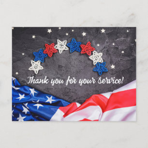 Patriotic Celebration Holiday Postcard