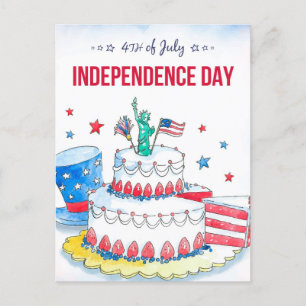 Patriotic Celebration Postcard