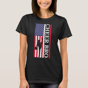 Patriotic Cheerleader 4th Of July American Flag Ch T-Shirt