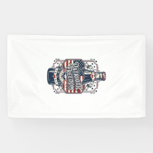 Patriotic Cherry Soda Retro Vector Graphic Tee_1 Banner