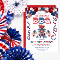 Patriotic Chicken Sunglasses 4th of July BBQ Party
