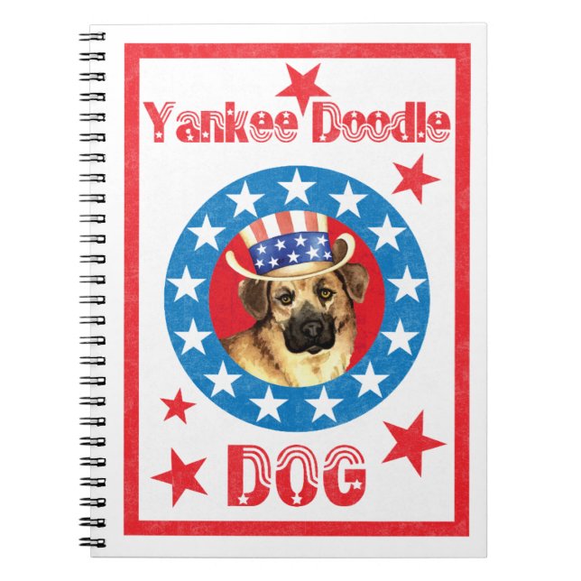 Patriotic Chinook Notebook (Front)
