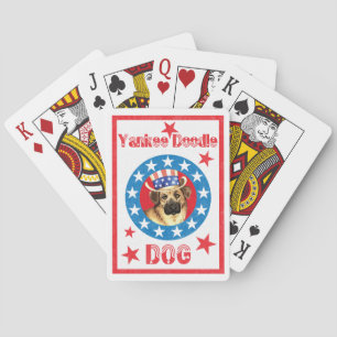Patriotic Chinook Playing Cards
