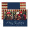 Patriotic Christmas 2 photo collage USA Flag